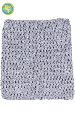 TOP ELASTICO TINTA UNITA GRIGIO